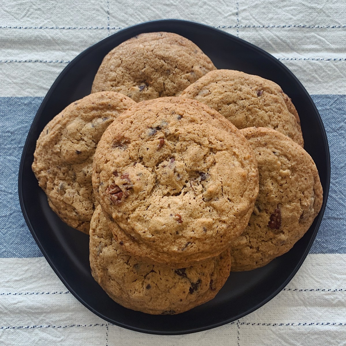 Coffee, Chocolate & Pecan&nbsp;Cookies