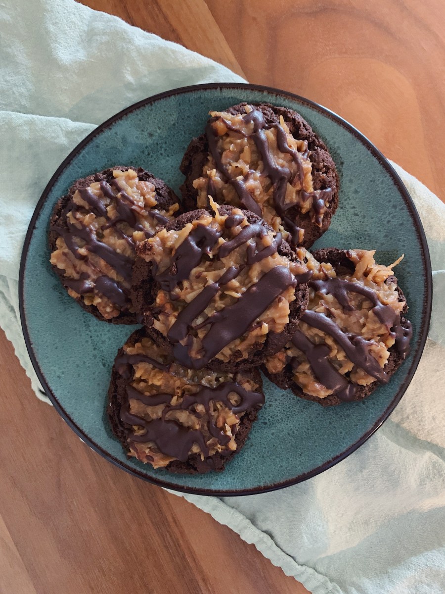 German Chocolate Cookies